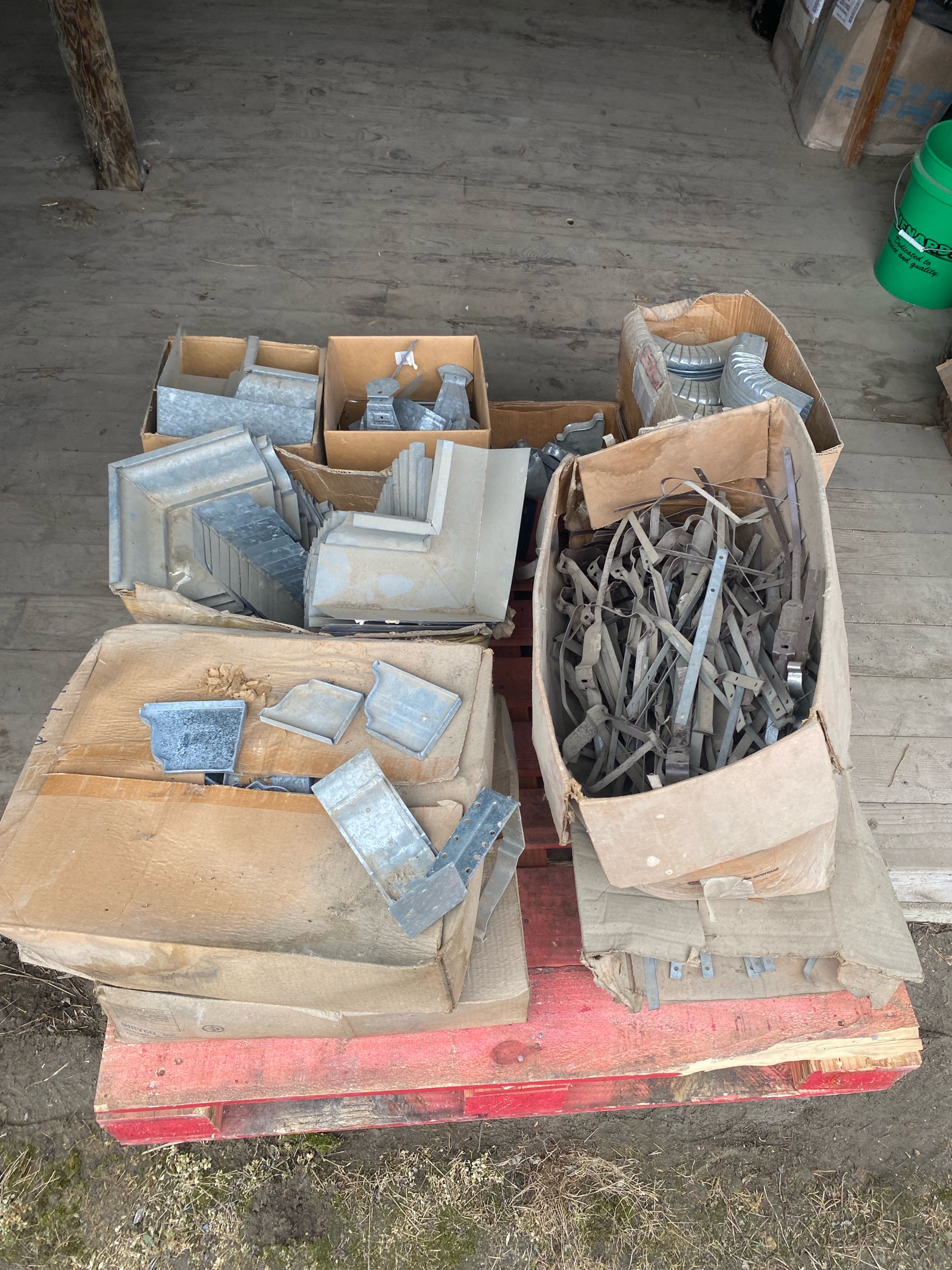 galvanized gutter accessories
