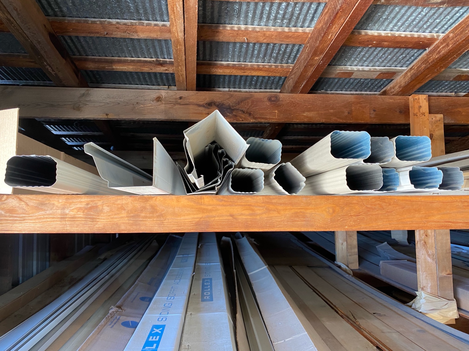 misc gutter down spouts and gutter