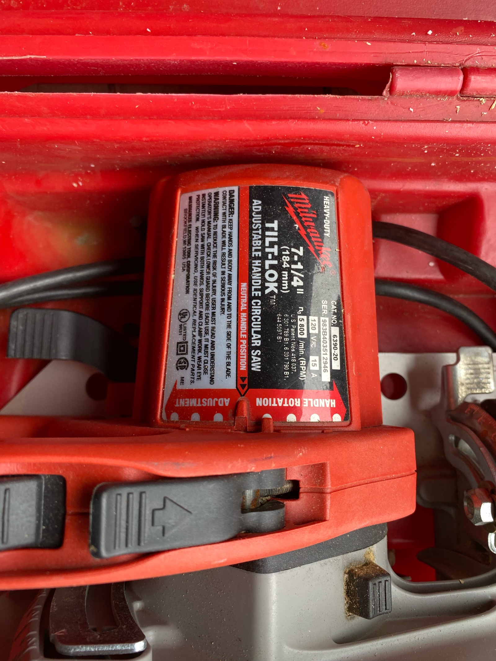 Milwaukee circular saw