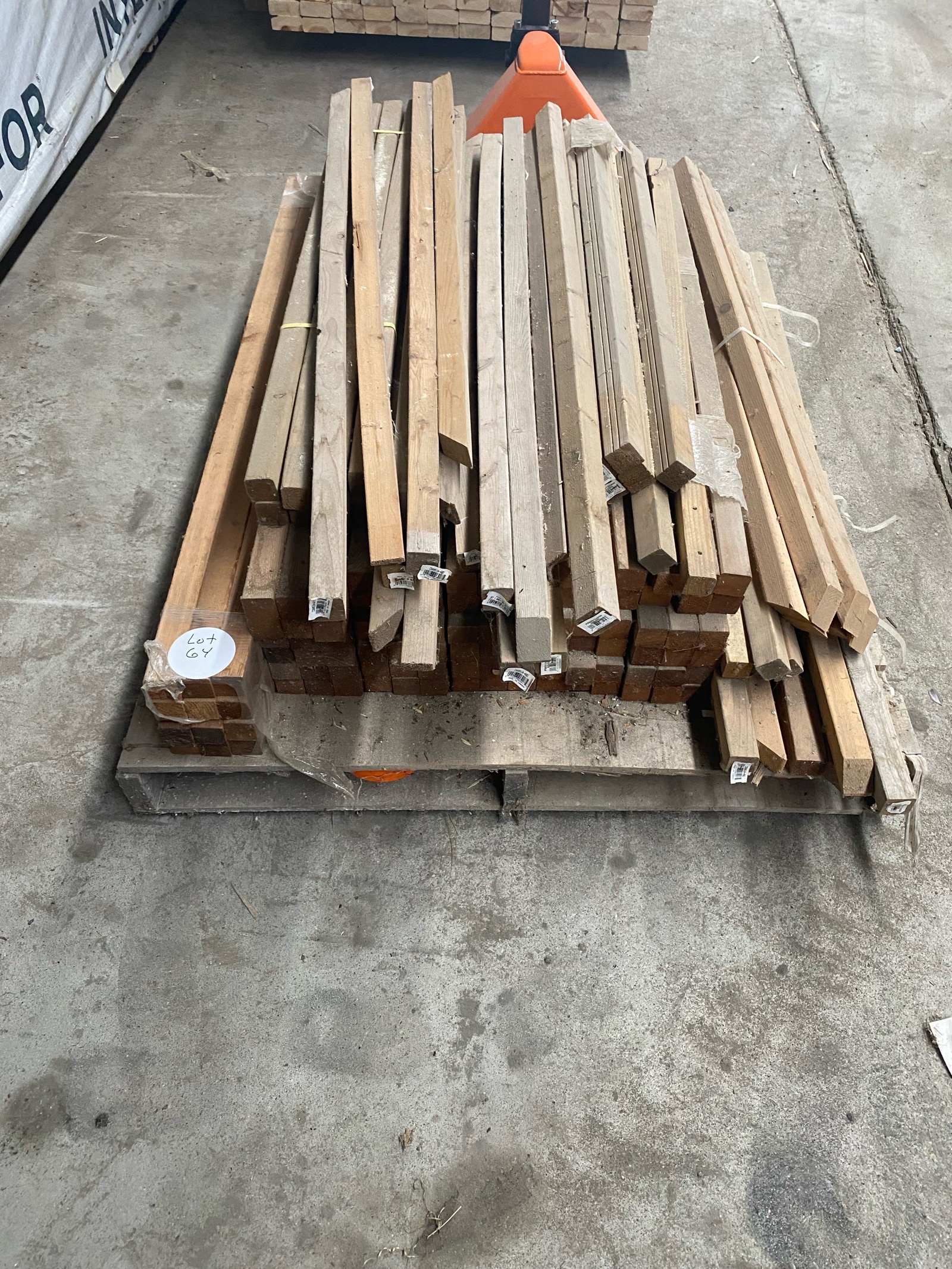 Cedar deck spindles