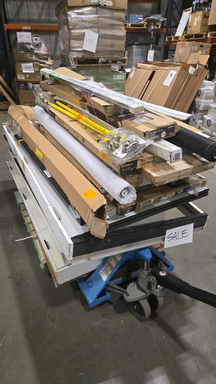 WHOLESALE PALLET LOT OF GENERAL MERCHANDISE