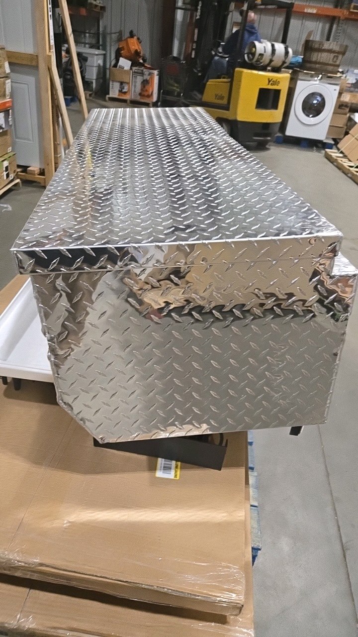 Crescent (Brand Rating 3.55) Chest Truck Tool Box in Diamond Plate Aluminum 59-12 in. Full Size