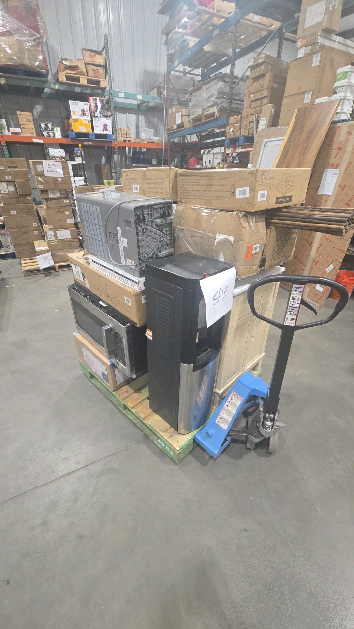 WHOLESALE PALLET LOT OF GENERAL MERCHANDISE