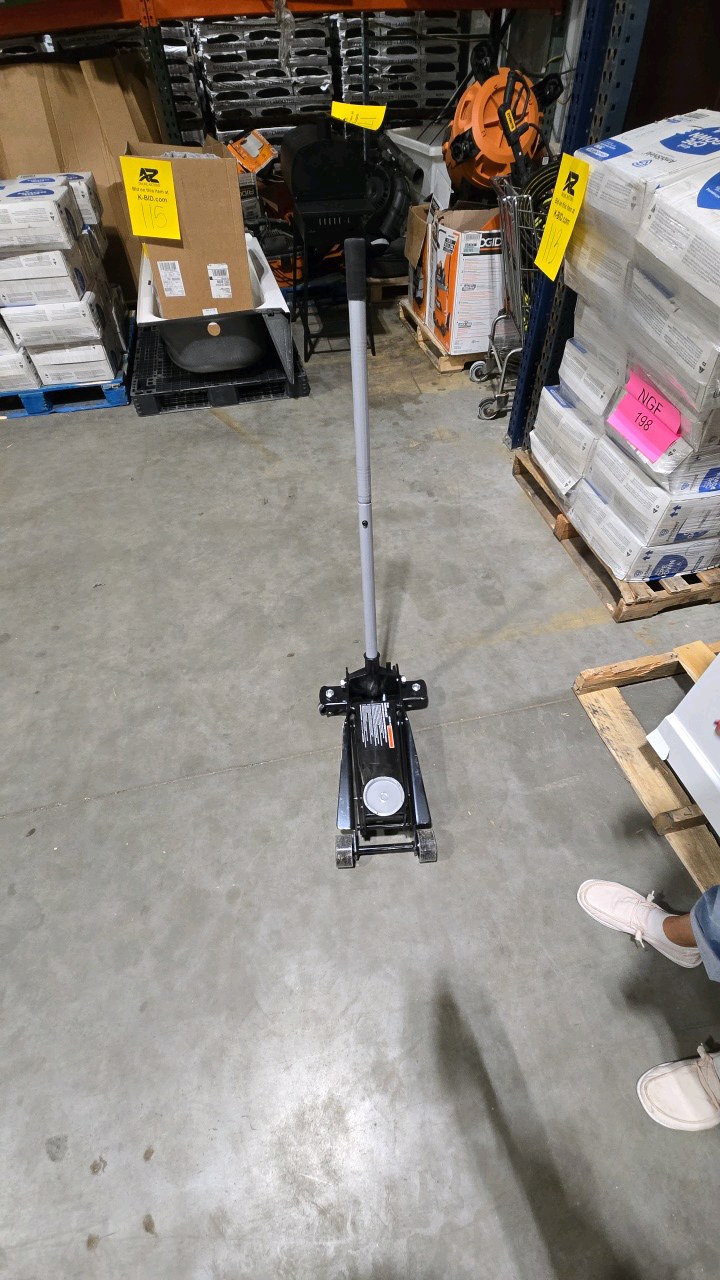 Husky 3-Ton Floor Garage Car Jack