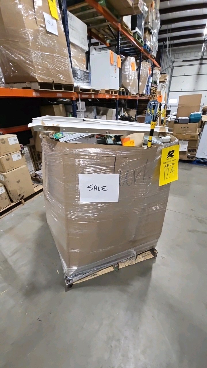 WHOLESALE PALLET LOT OF GENERAL MERCHANDISE