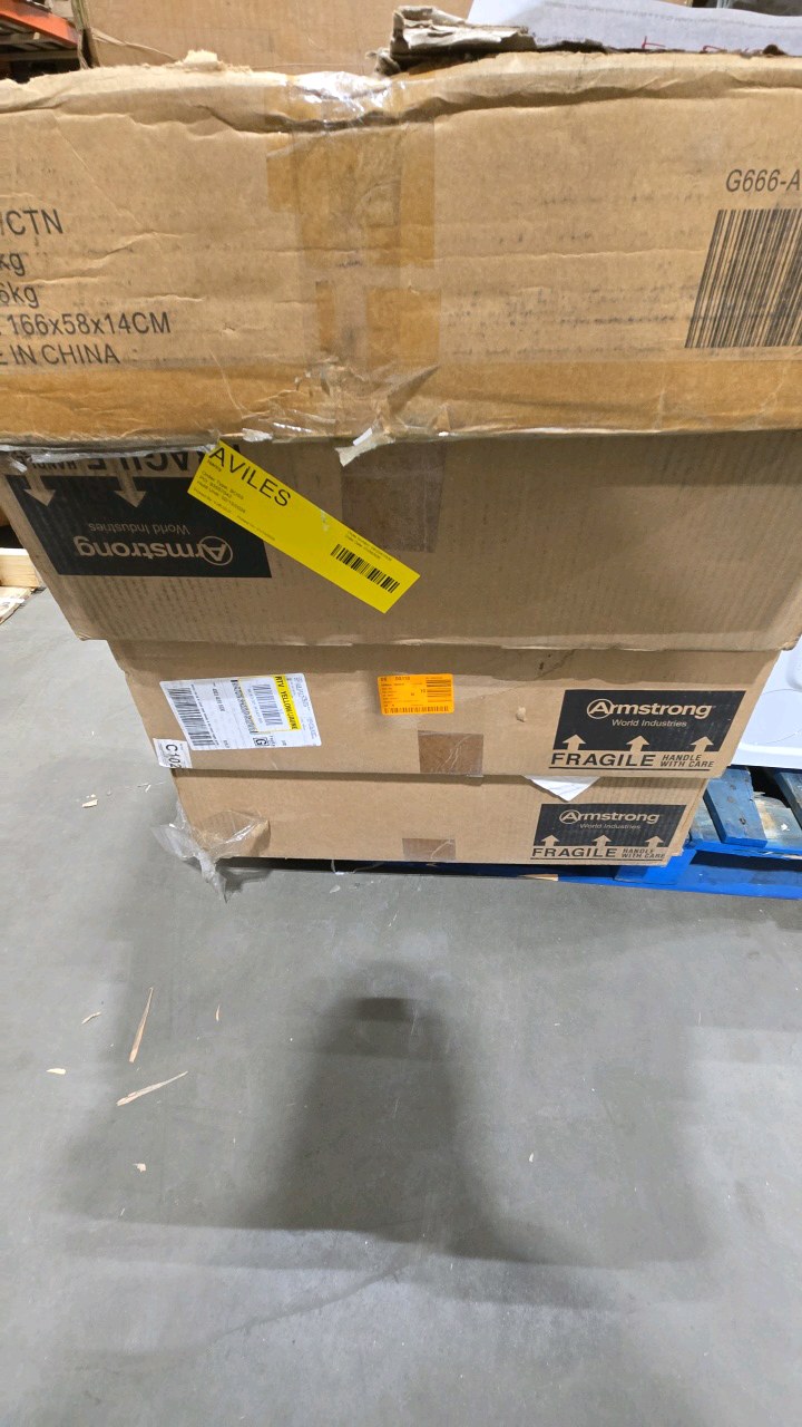 (3) Armstrong CEILINGS Scored 24 in. x 48 in. Tegular Ceiling Tile (240 sq. ft.)