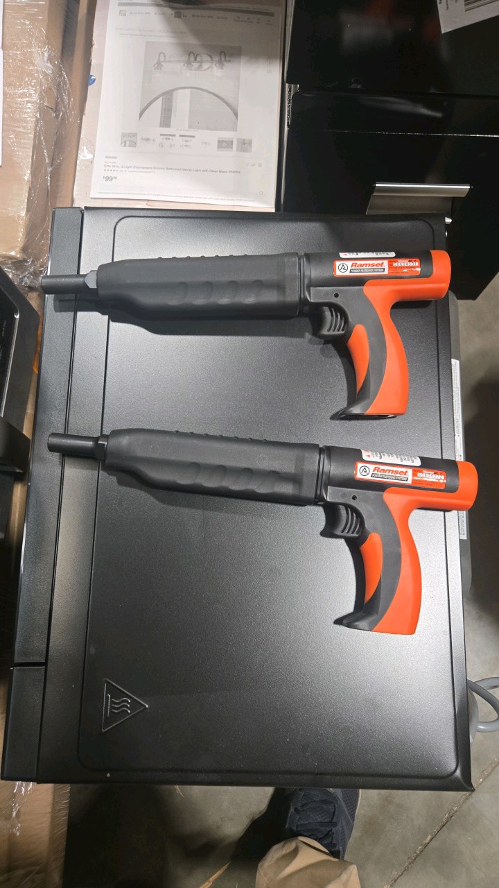 (2) Ramset MasterShot 0.22 Caliber Powder Actuated Tool (PAT)