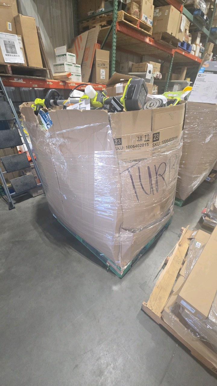 WHOLESALE PALLET LOT OF GENERAL MERCHANDISE