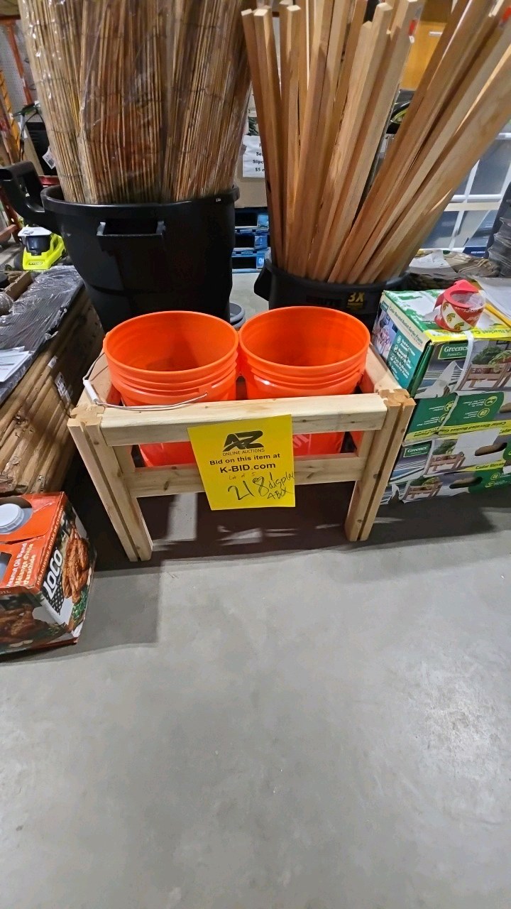 (5) Kits of the 5 Gallon raised garden beds