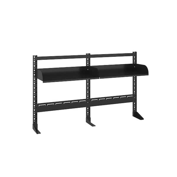 4Dock Modular 52 in. W Metal Workbench Tool Storage Kit with Trays