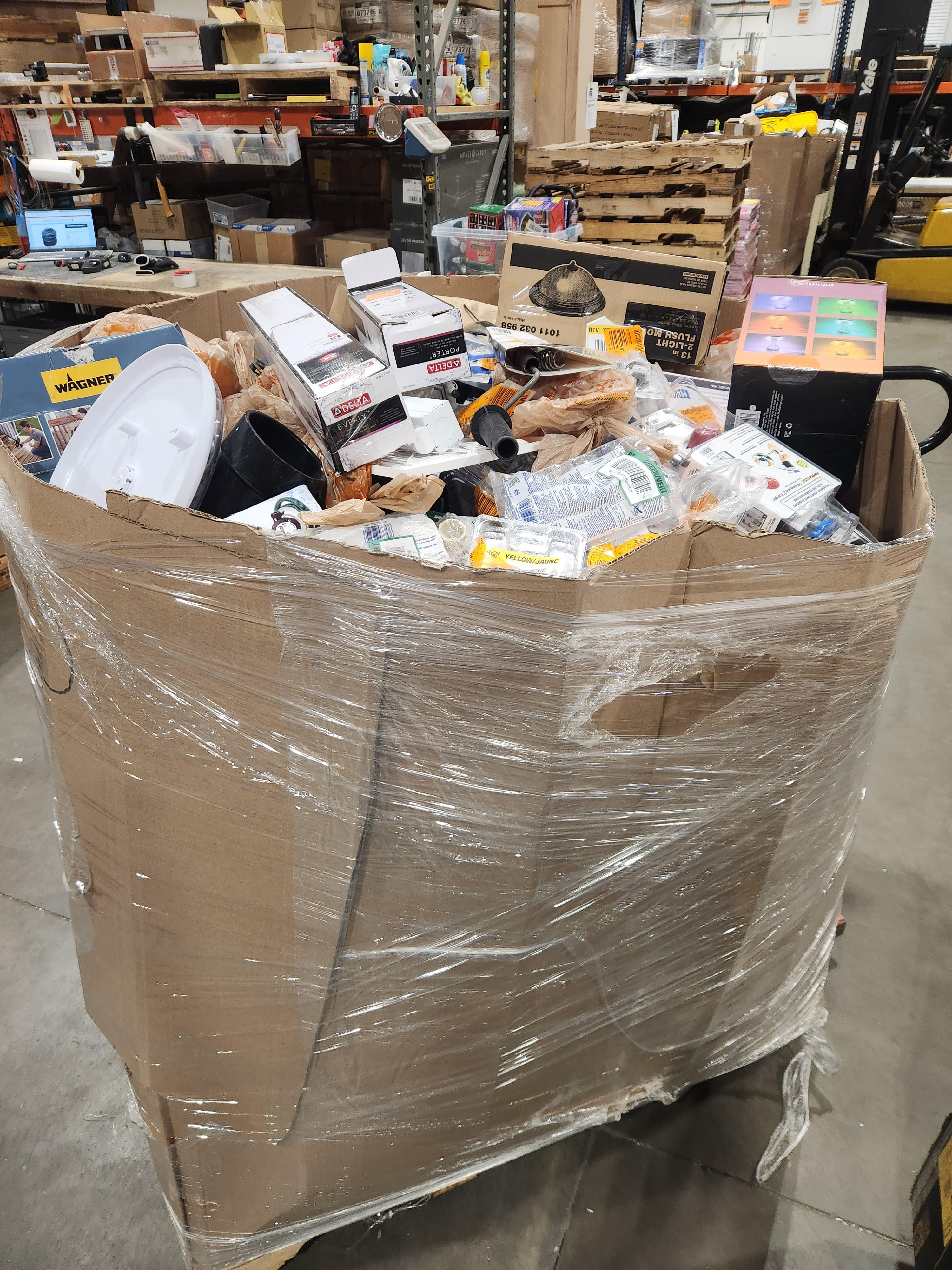 WHOLESALE PALLET LOT OF GENERAL MERCHANDISE