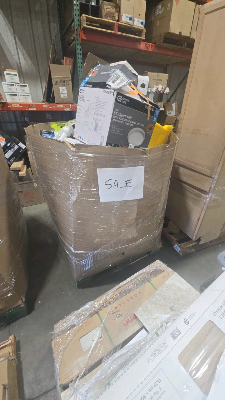 WHOLESALE PALLET LOT OF GENERAL MERCHANDISE
