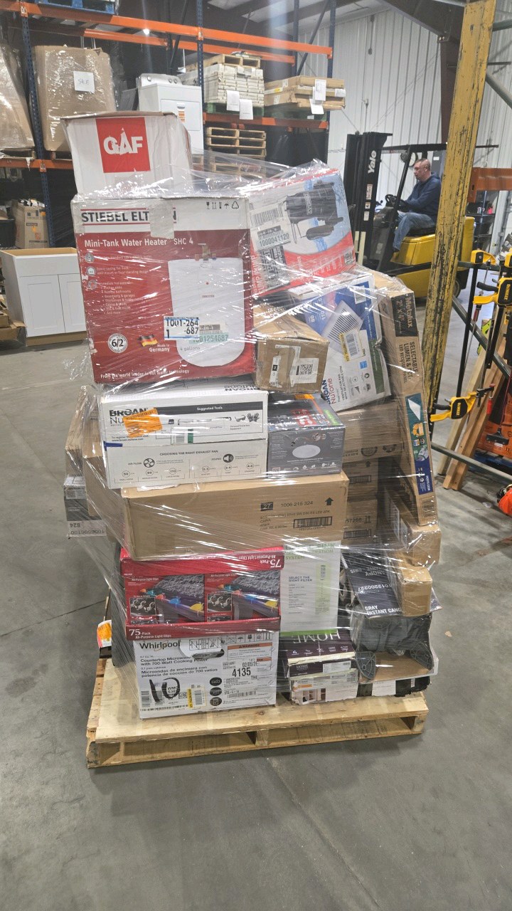 WHOLESALE PALLET LOT OF GENERAL MERCHANDISE