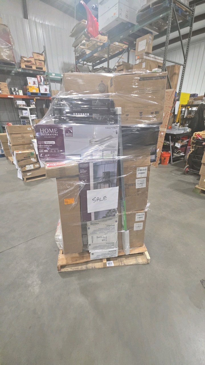 WHOLESALE PALLET LOT OF GENERAL MERCHANDISE