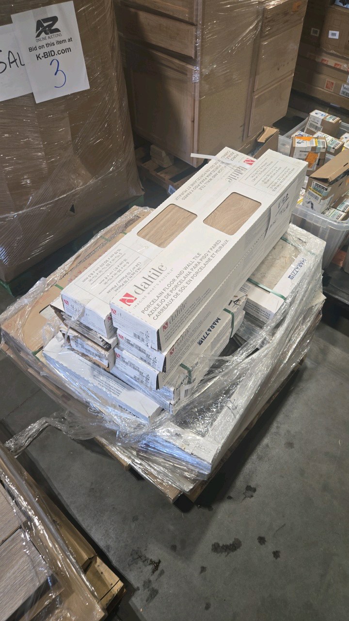 Wholesale Pallet Lot Miscellaneous Flooring Items