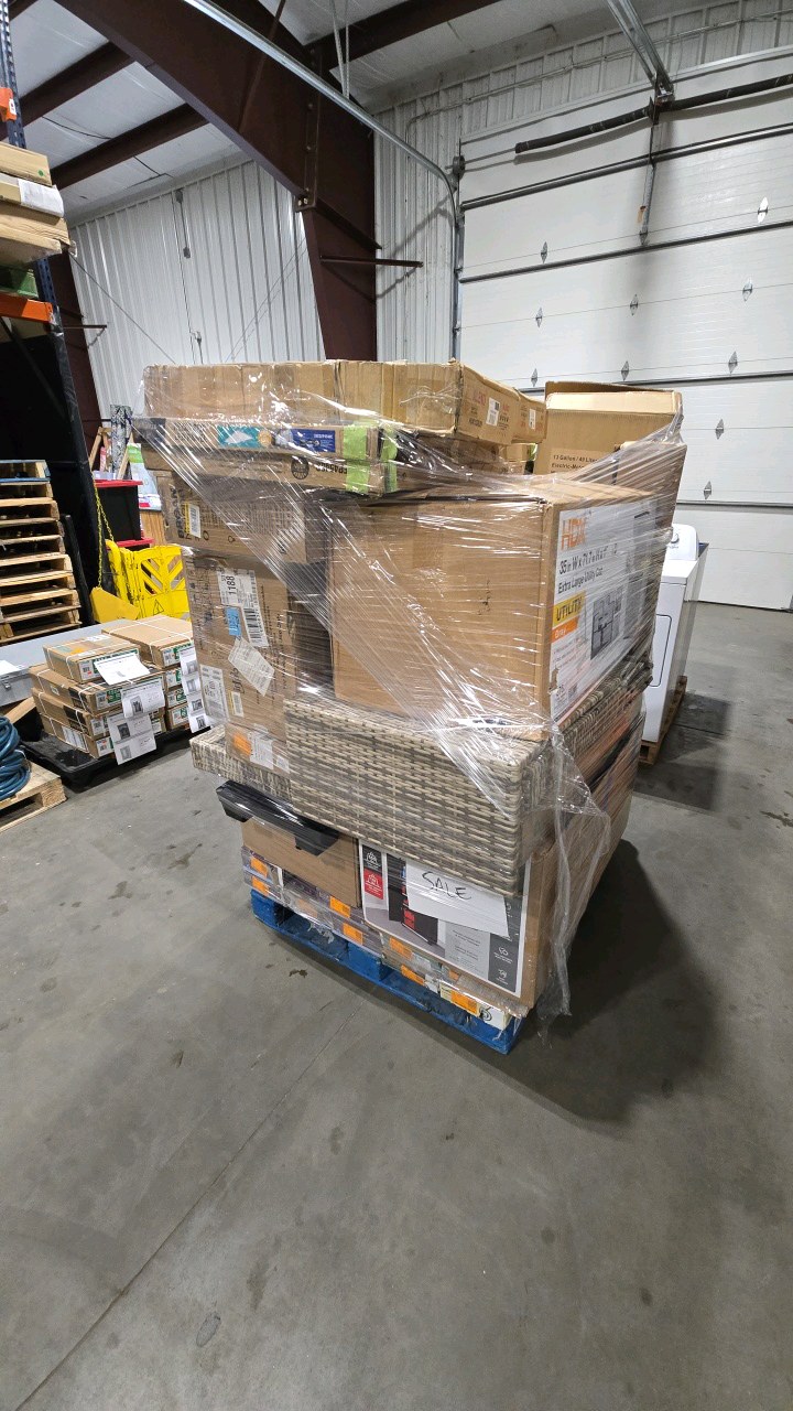WHOLESALE PALLET LOT OF GENERAL MERCHANDISE