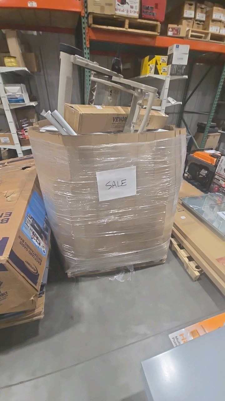 WHOLESALE PALLET LOT OF GENERAL MERCHANDISE