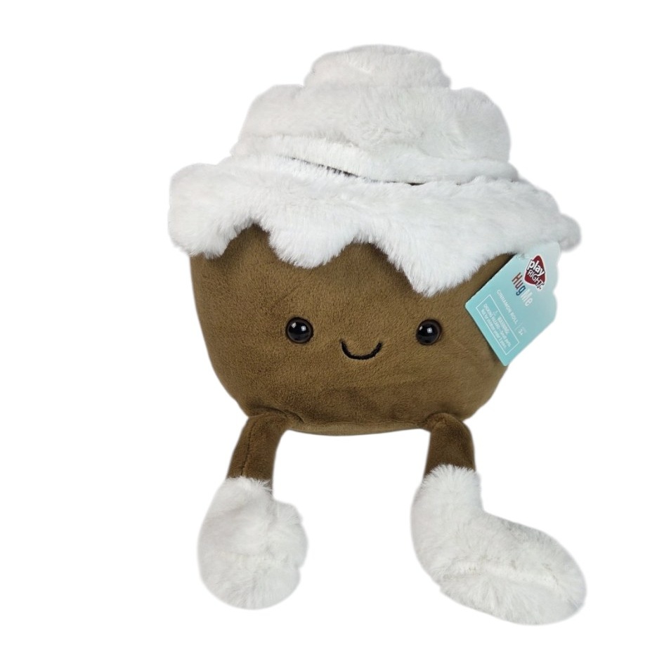 Play Right Hug Me Cinnamon Roll Plush 10 NWT