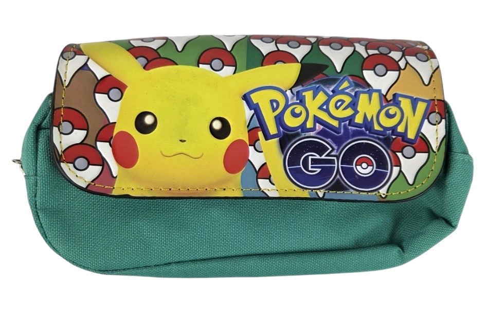 Pencil Case Pokemon Go PIKATCHU 2 Compartment