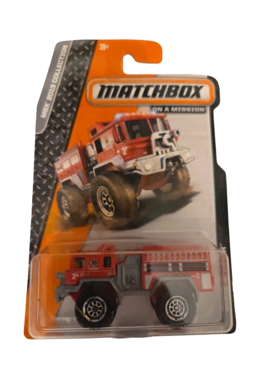 Matchbox On A Mission Blaze Blaster Mbx 2013 Collection Fire Truck Collectible