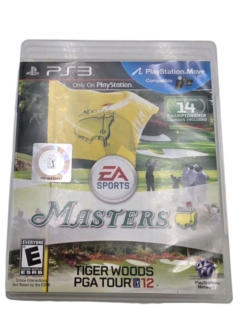 Tiger Woods PGA Tour 12 The Masters PlayStation 3 PS3
