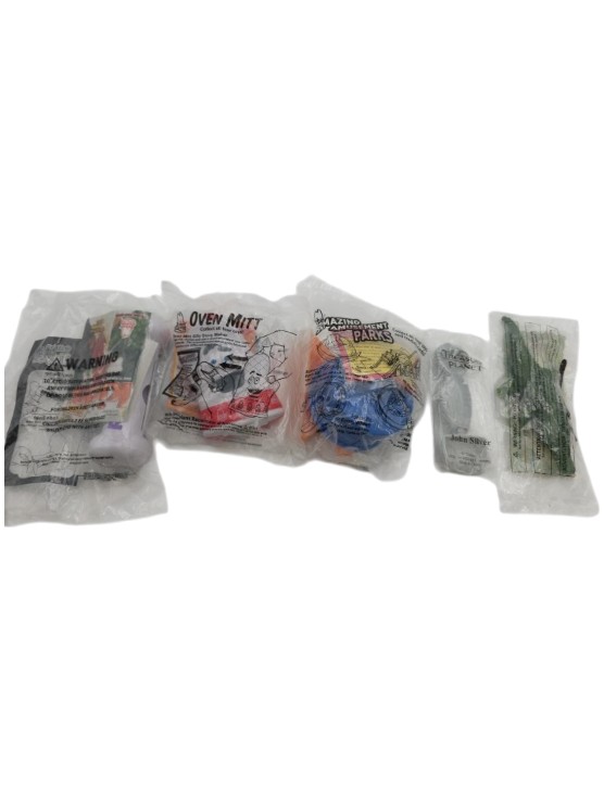 Arbys Squad Kid Meal Toys Lot, Plus Wendys And Disney