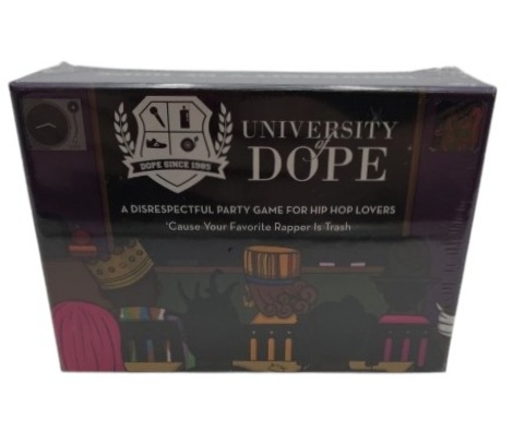 University Of Dope Card Game A Disrespectful Party Game For Hip Hop Lovers (New)