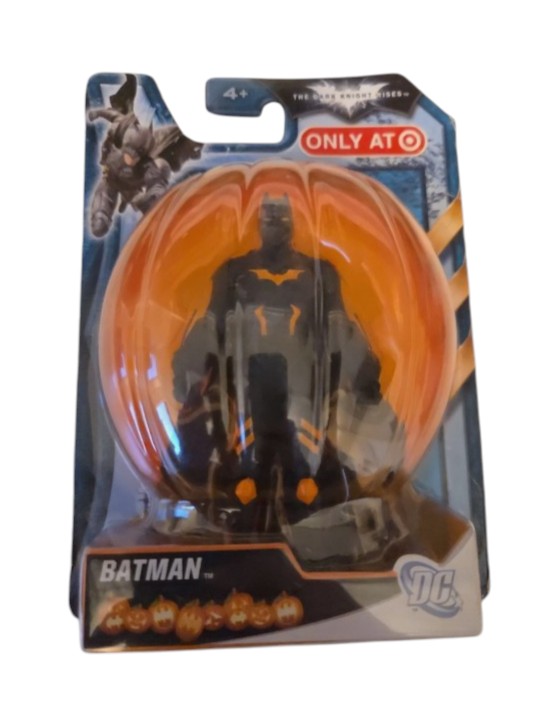 DC Batman The Dark Night Rises Mini Action Figure Halloween Edition Pumpkin 2012
