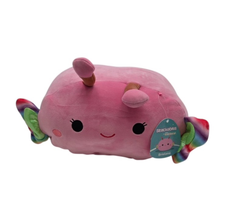 Squishmallows Stackable Brielana Butterfly 12  Pink Soft Plush Collectible New
