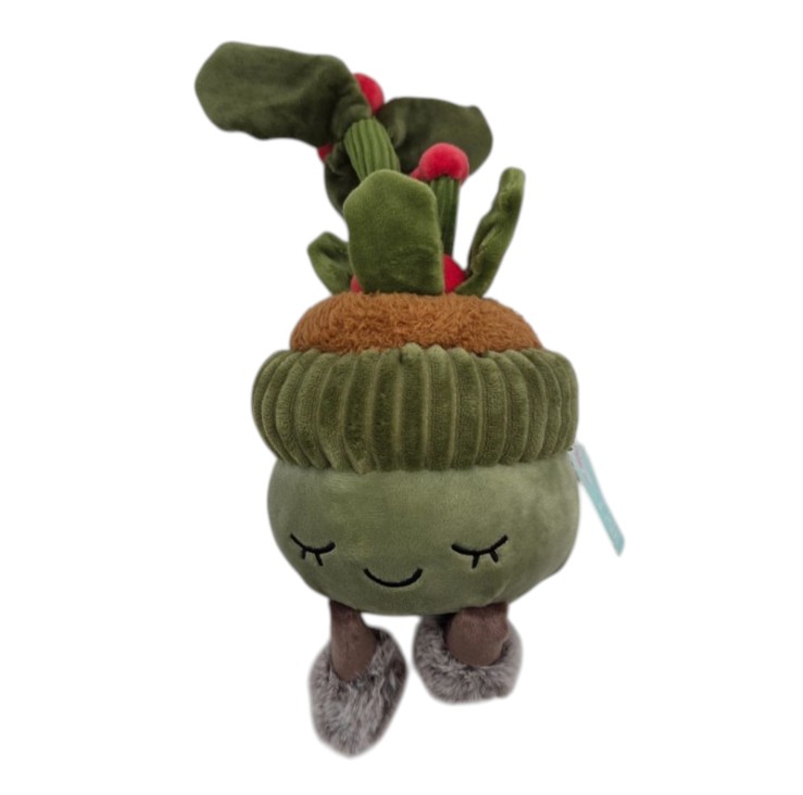 Play Right Hug Me Holly Potted Plant Stuffed Plush 11 Soft Cuddly Ages 3 -New