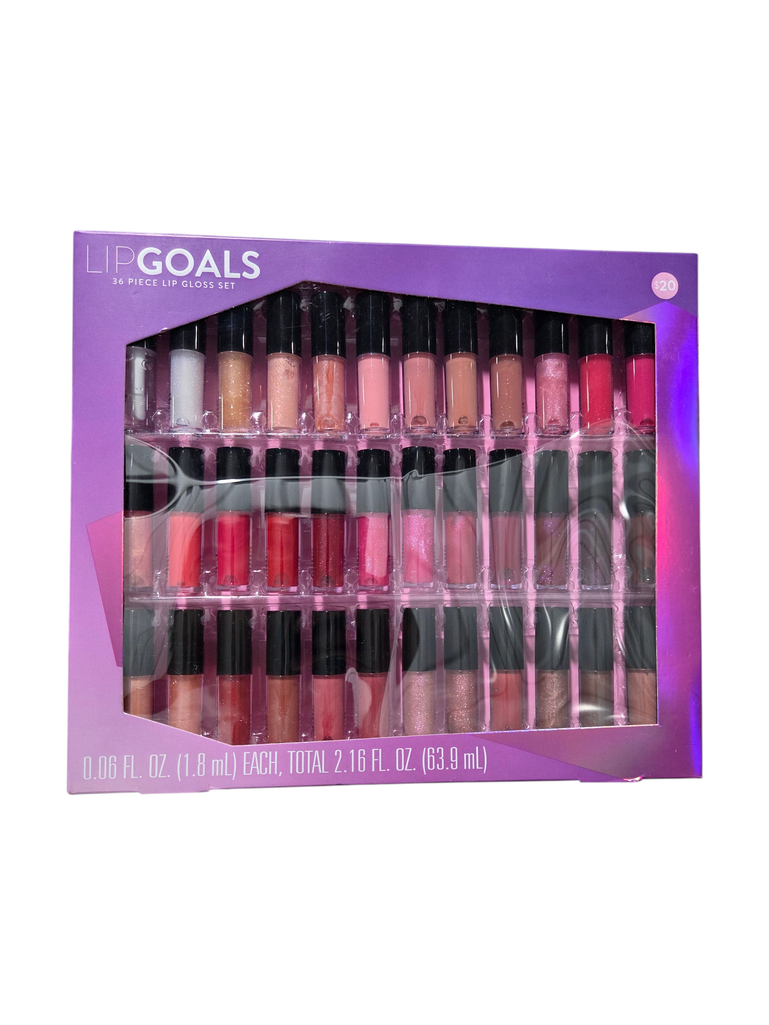 Lip Goals 36-Piece Lip Gloss Set