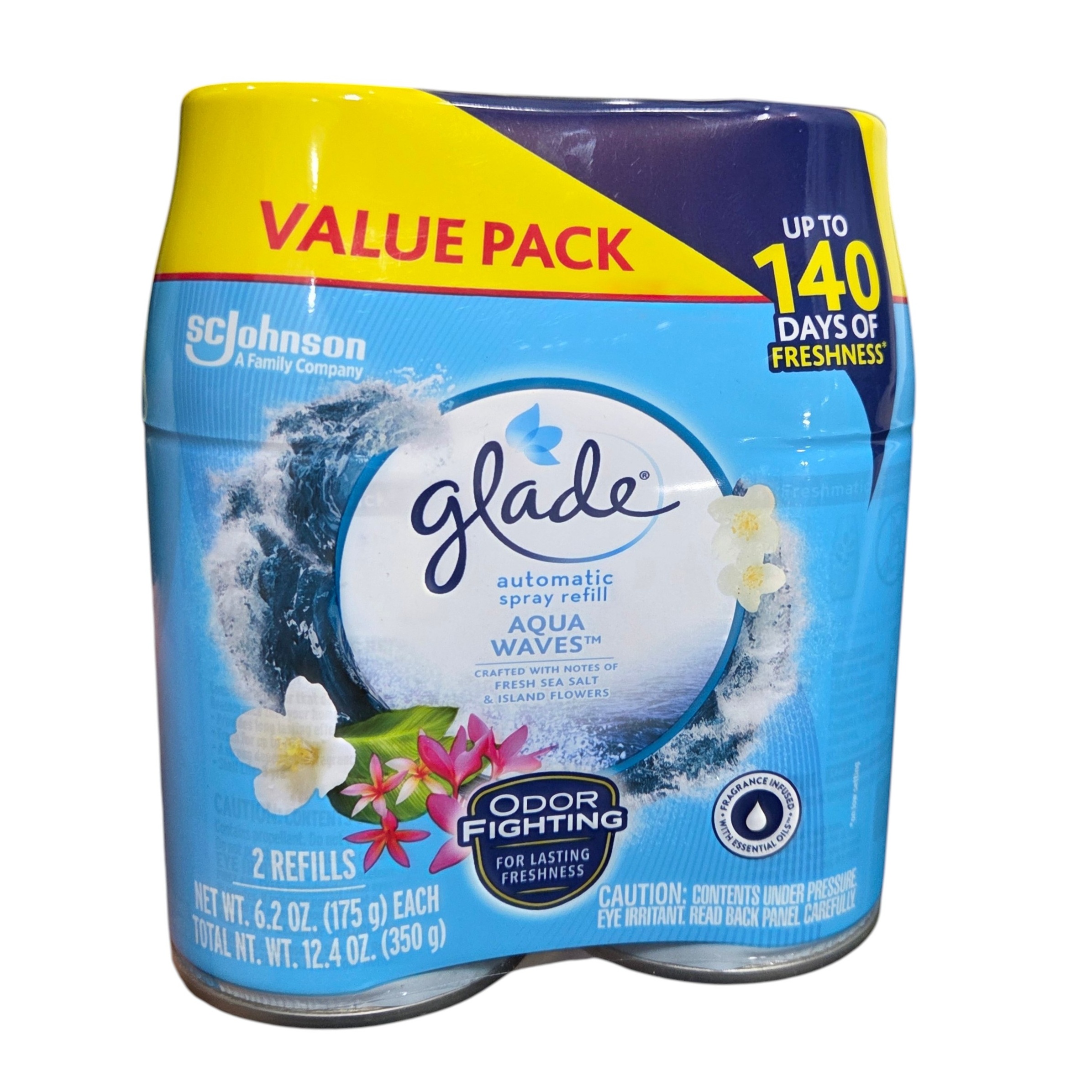 Glade Automatic Spray Refill Aqua Waves 2-Pack