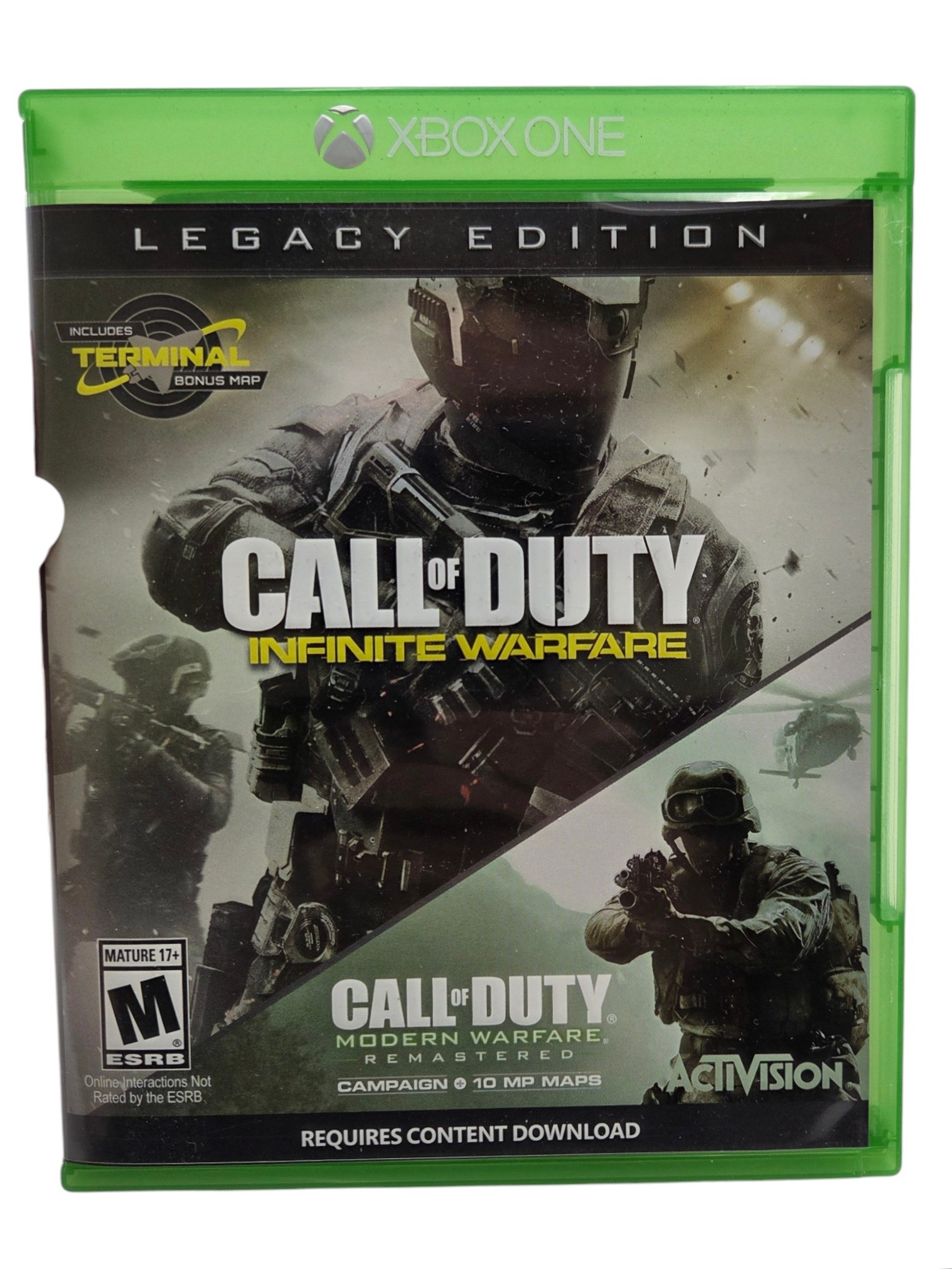 Call of Duty Infinite Warfare Legacy Edition Xbox One Complete w Case