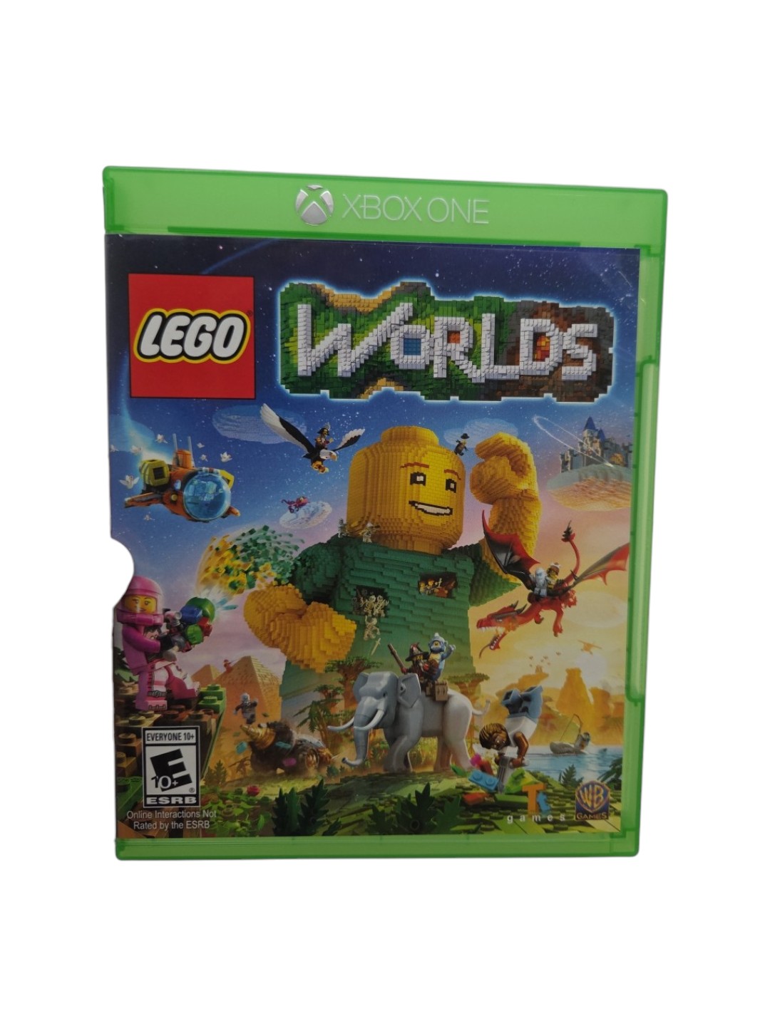 Lego Worlds Microsoft Xbox One Video Game Open World Adventure Build
