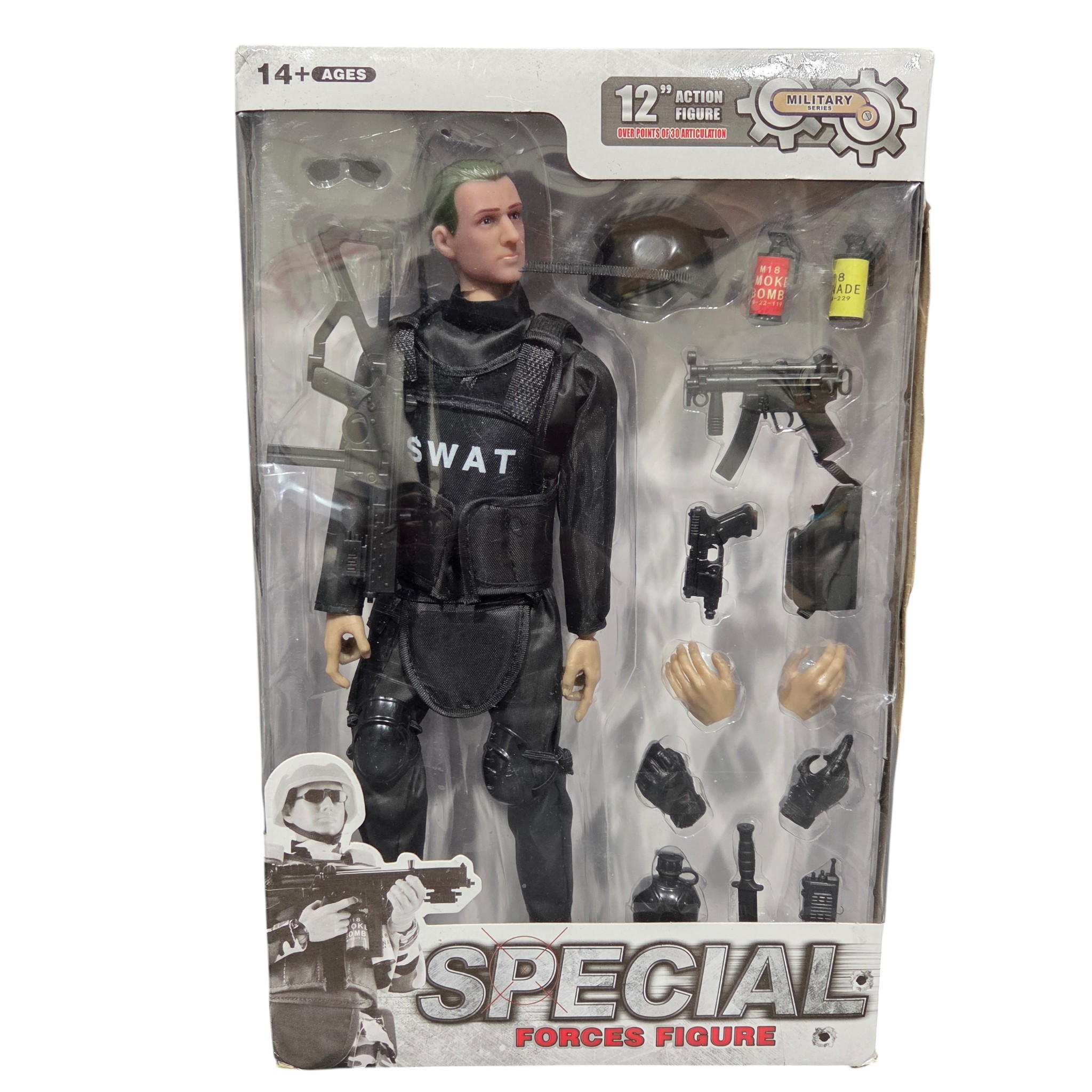 Special Forces SWAT Action Figure 12 16 Scale 30 Points of Articulation 6320-3