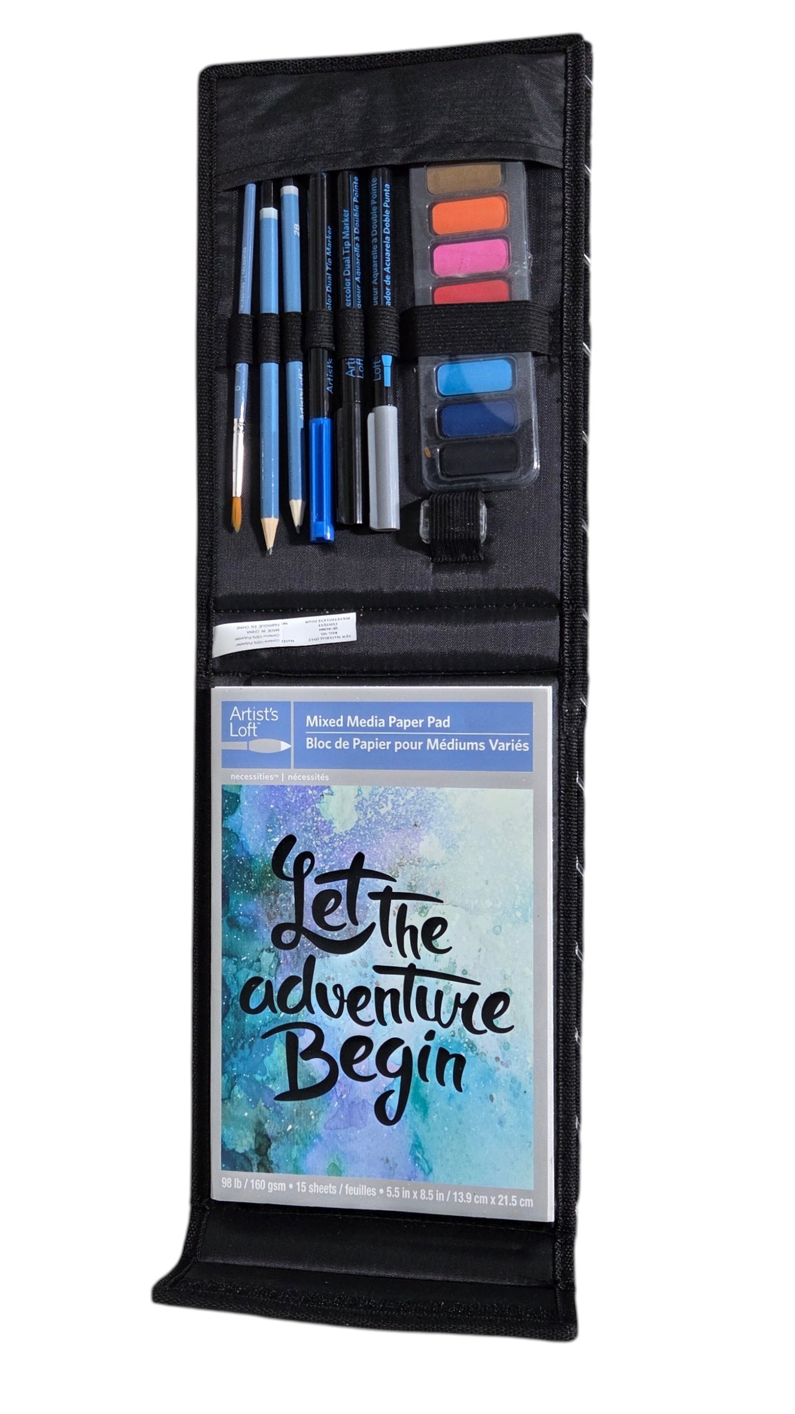 Artists Loft Mixed Media Art Set With Paper Pad & Supplies