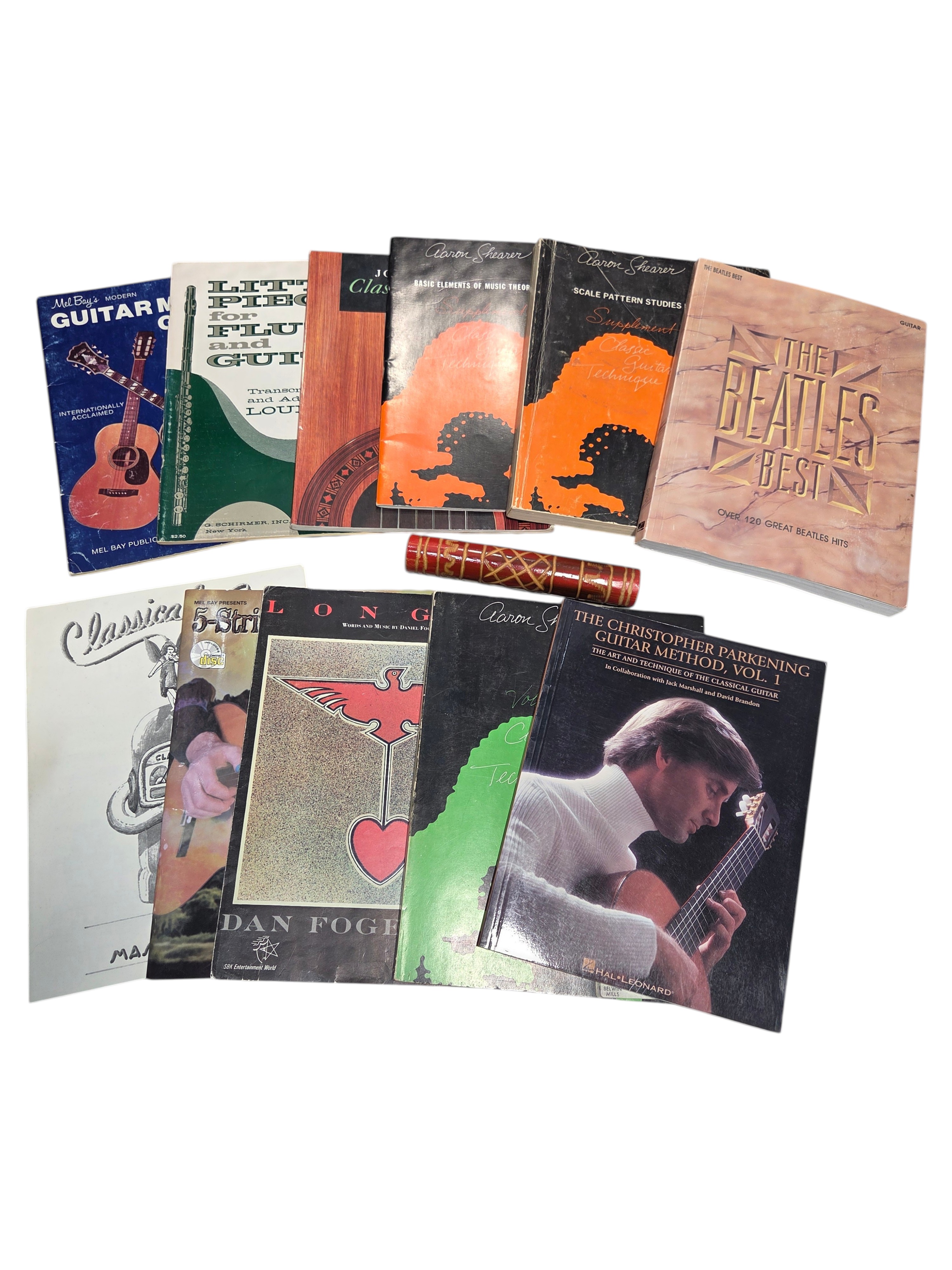 Guitar Music Book Lot Beatles Best Classical Guitar Method Theory Sheet Music