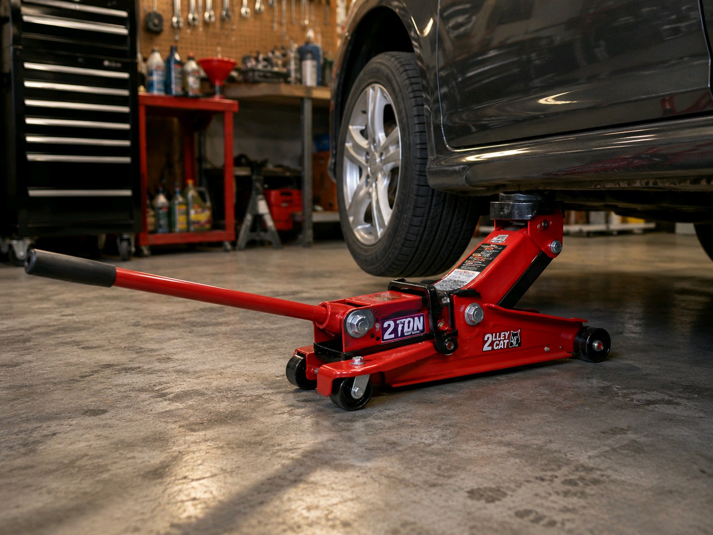 Alley Cat 2-Ton Hydraulic Floor Jack - 4,000 Lb Capacity Model FT-330