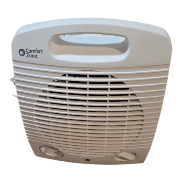Comfort Zone Portable Electric Heater Fan With Thermostat
