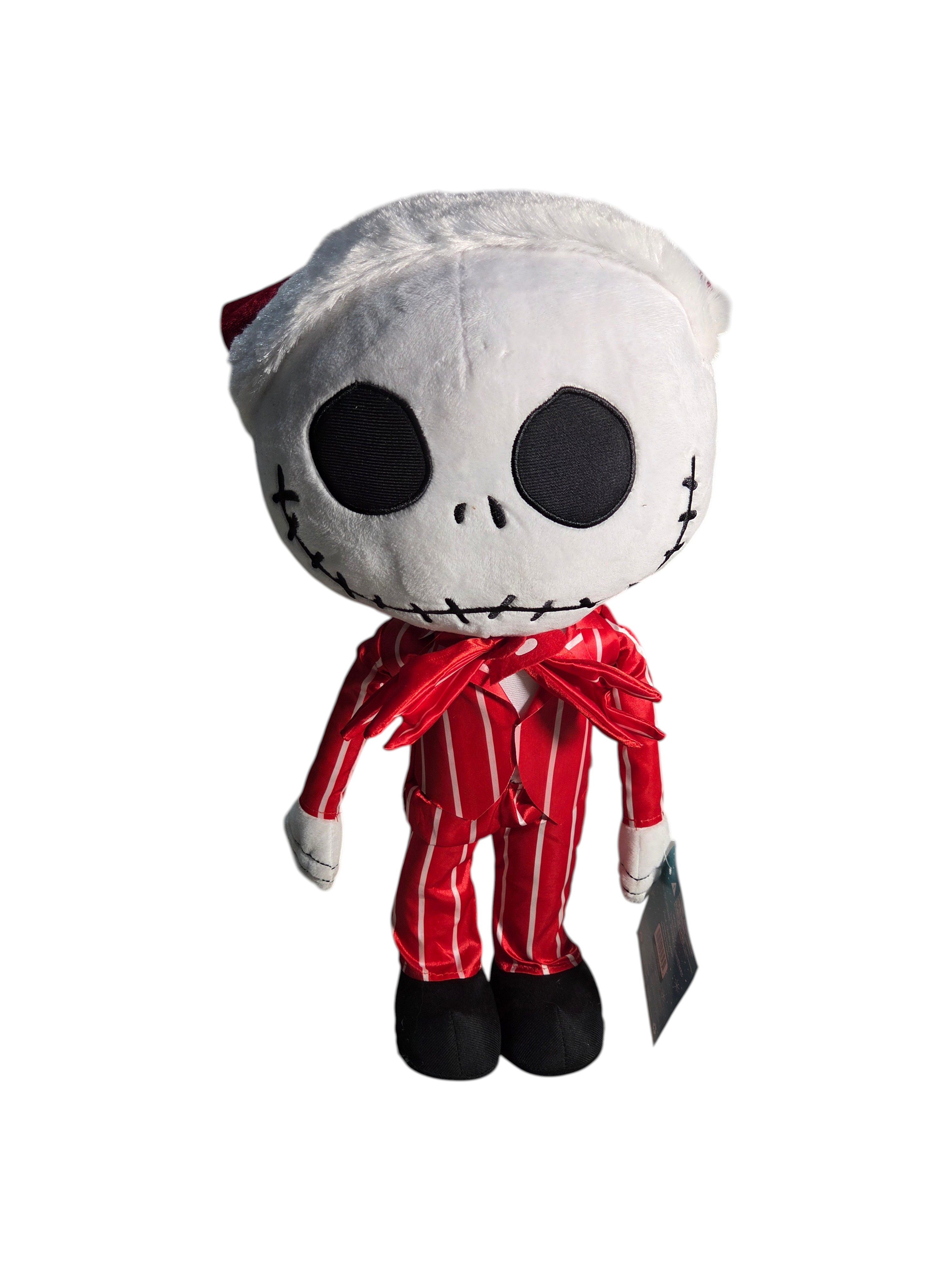 Disney Nightmare Before Christmas Jack Skellington Holiday Greeter Plush with Tags