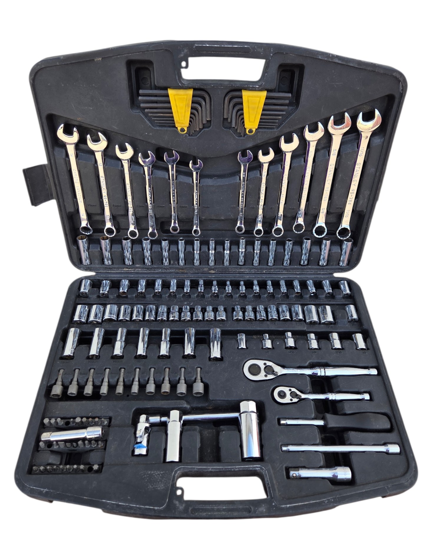Socket & Wrench Tool Set With Carrying Case