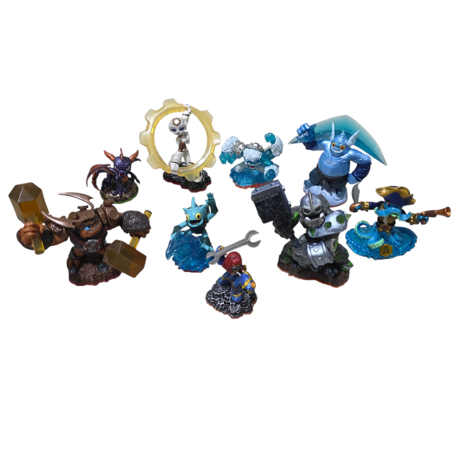 Skylanders Character Figure Lot with Giants & Portal Figures