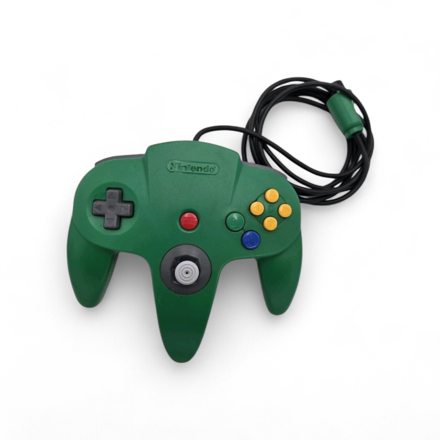 Nintendo 64 Solid Green Controller NUS-005 Official N64 OEM Untested