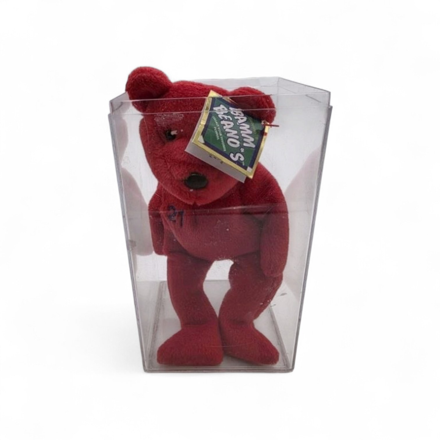 Sammy Sosa - Salvinos Bamm Beanos Chicago Cubs Plush Bear Vintage 1998