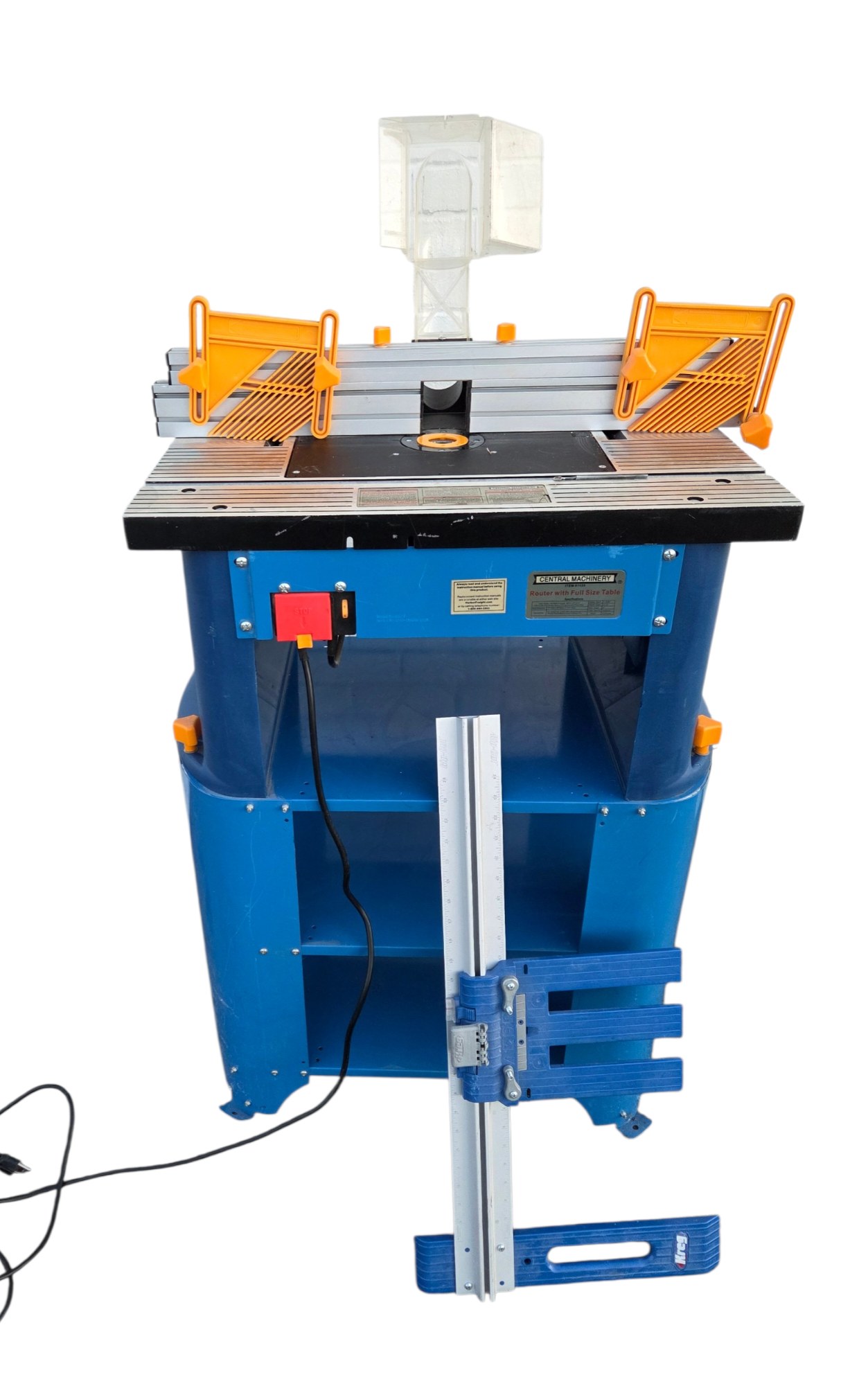 Central Machinery Router With Full Size Table 91130 & Kreg Guide