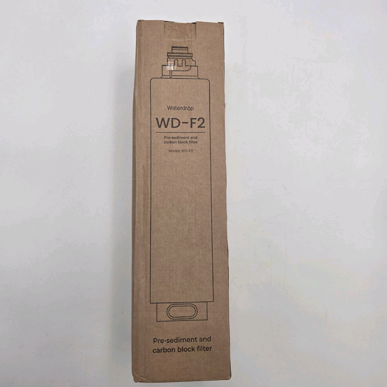 Waterdrop WD-F2 Pre-Sediment and Carbon Block Replacement Filter for RO System - New in Box