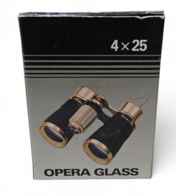Binolux 4x25 Opera Glasses with Case - #163 Binoculars