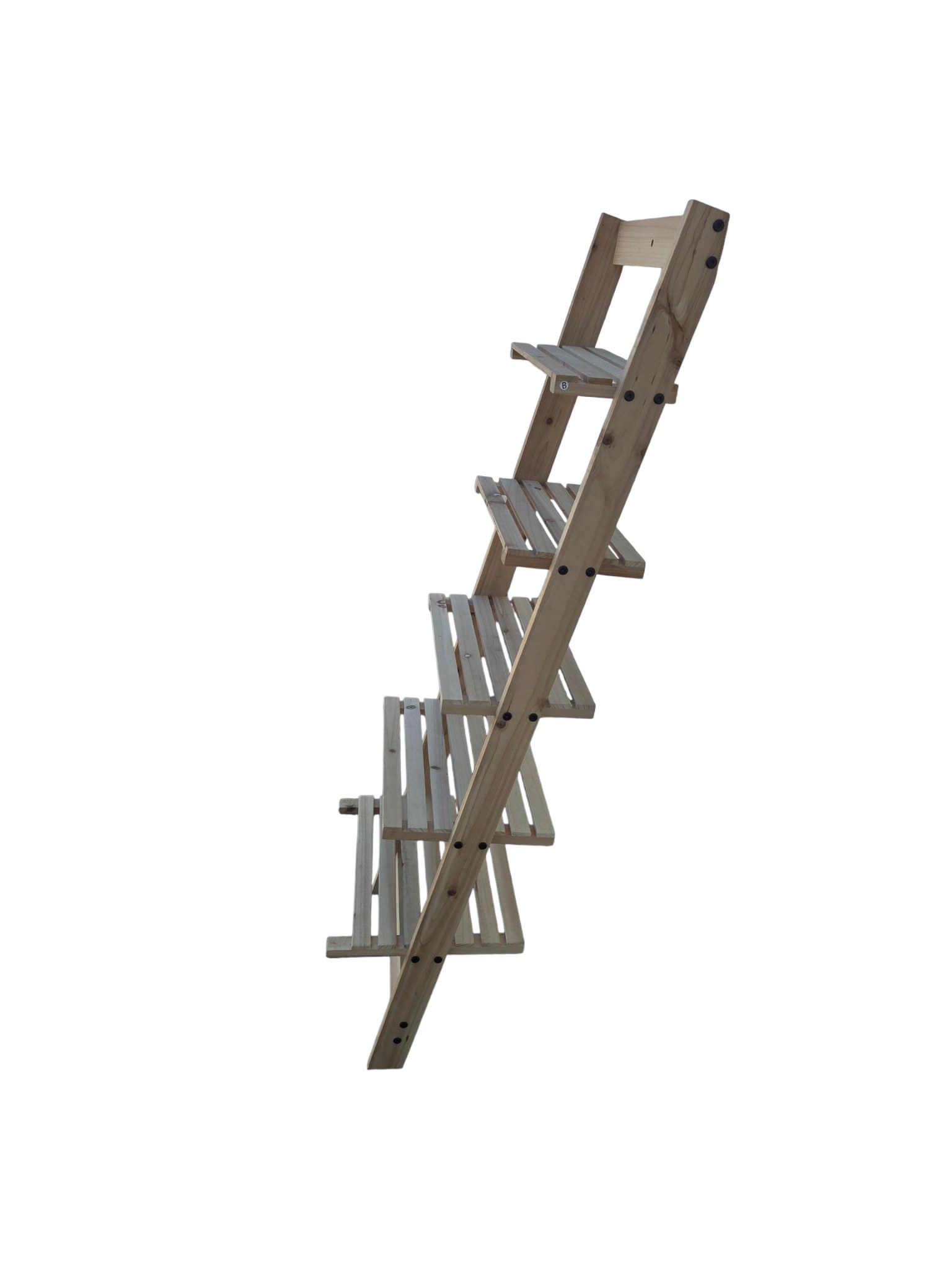 Wooden 5-Tier Display Shelf  Plant Stand