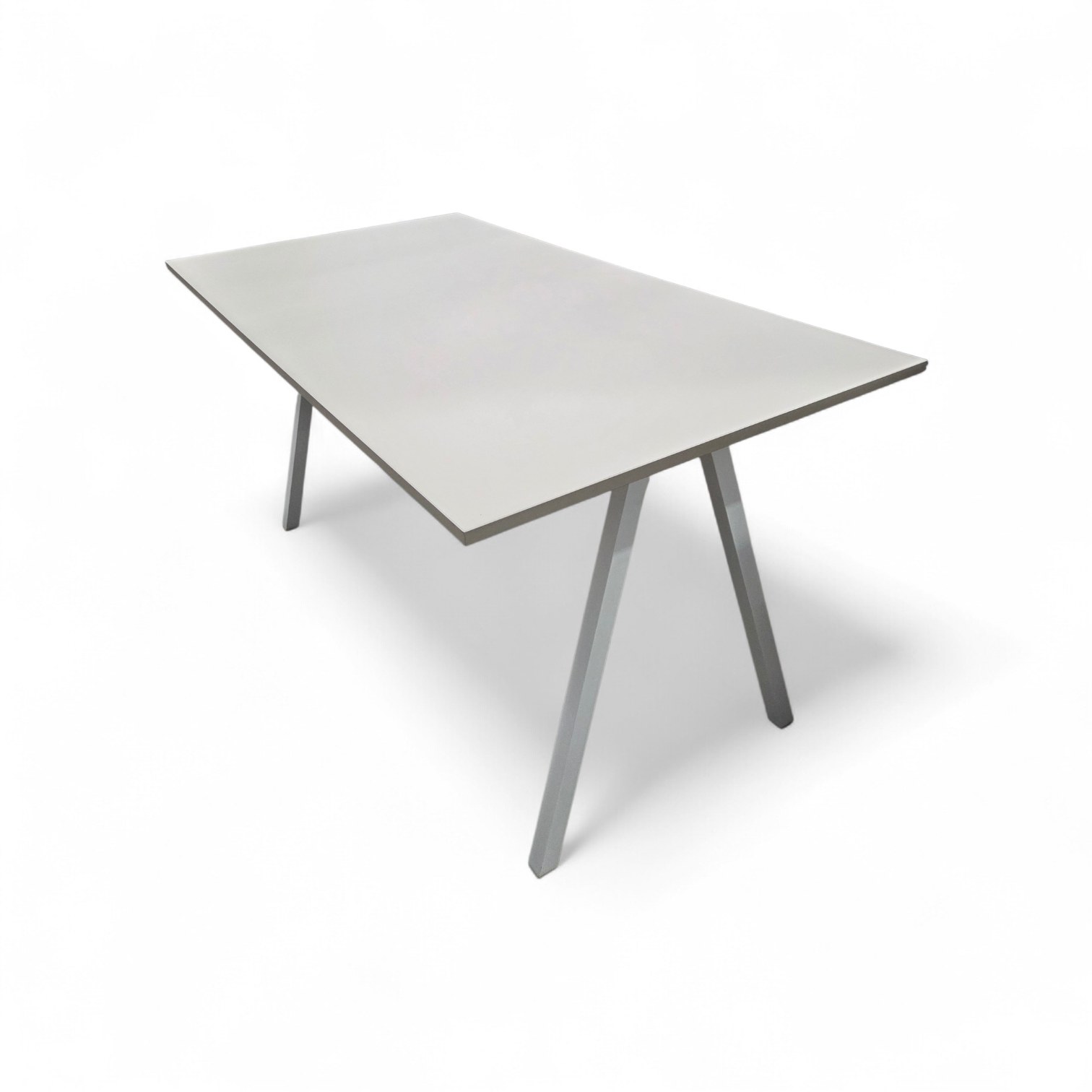 IKEA Trotten Gray Table Desk 47 x 30