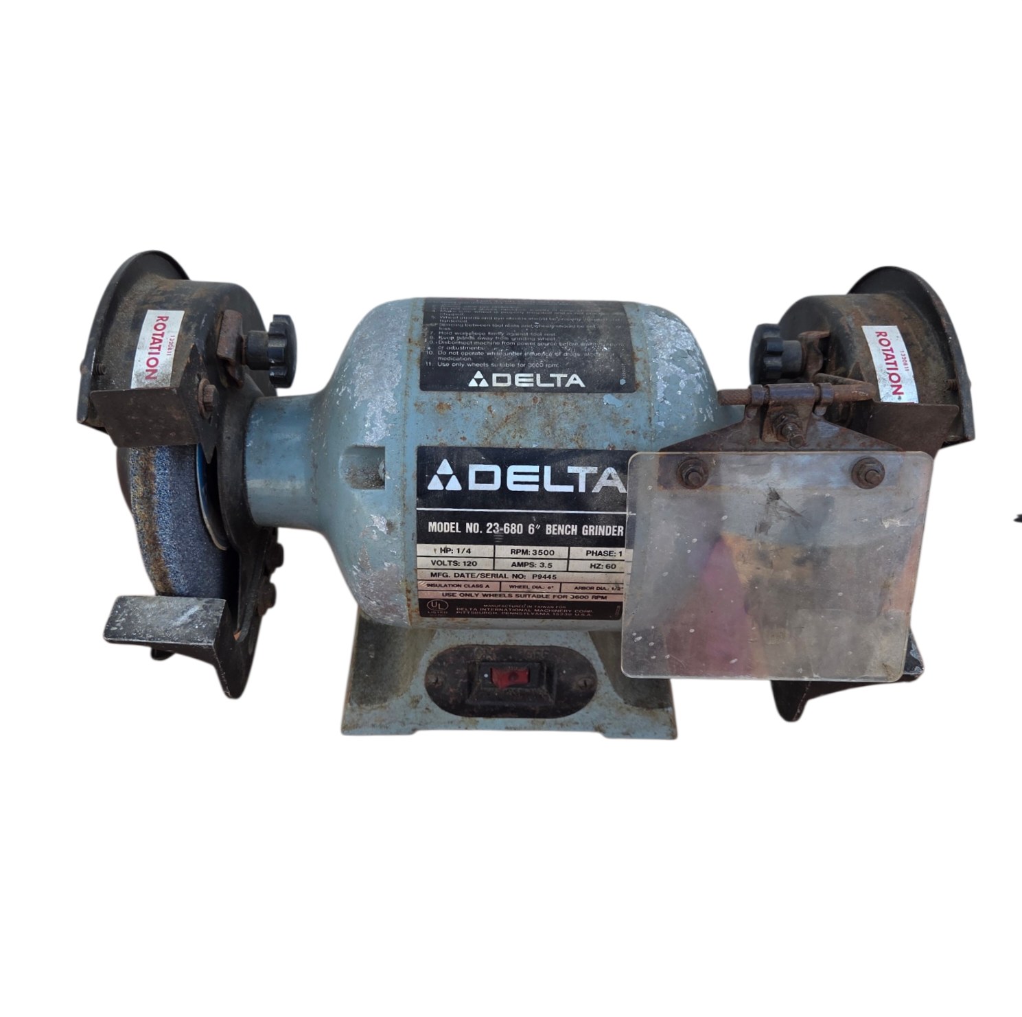 Delta 23-680 6 Bench Grinder 14 HP 3500 RPM
